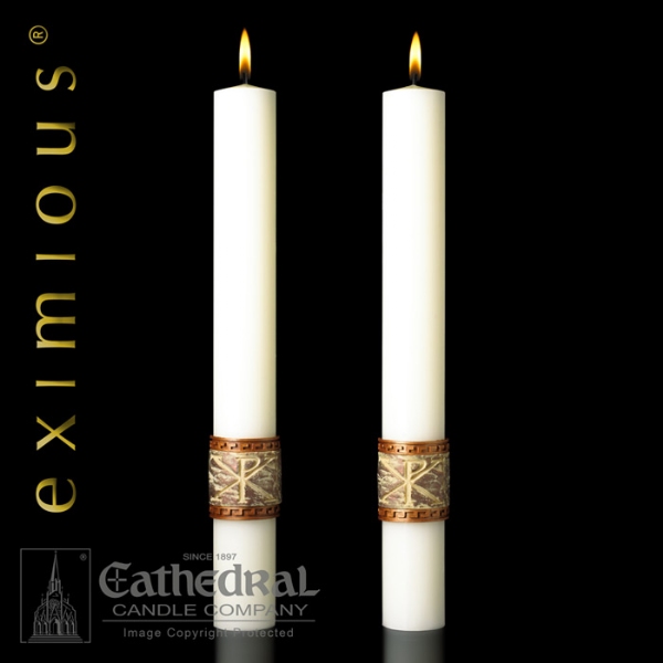LUKE 24 COMPLIMENTING ALTAR CANDLES